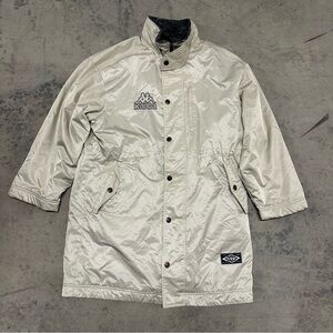 KAPPA Coaches Coat Sherpa Lined Jacket Medium